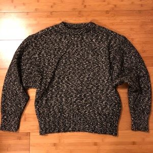 Zara black/white/medium sweater women’s Medium